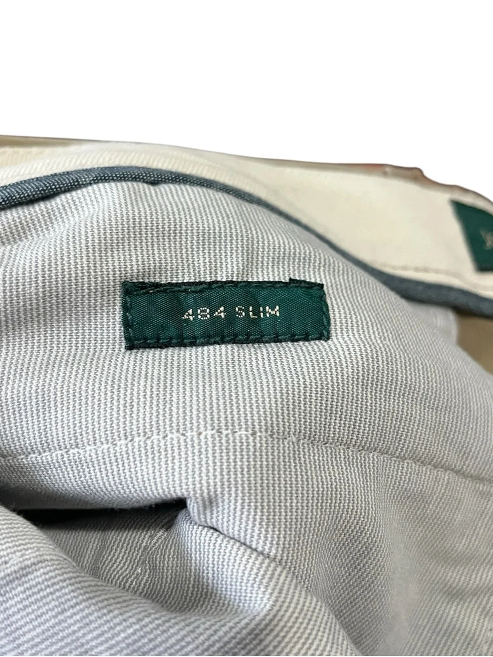 J.Crew 484 Slim Chino Pants Men’s 30x30 Khaki Tan Cotton Flat Front 30x29